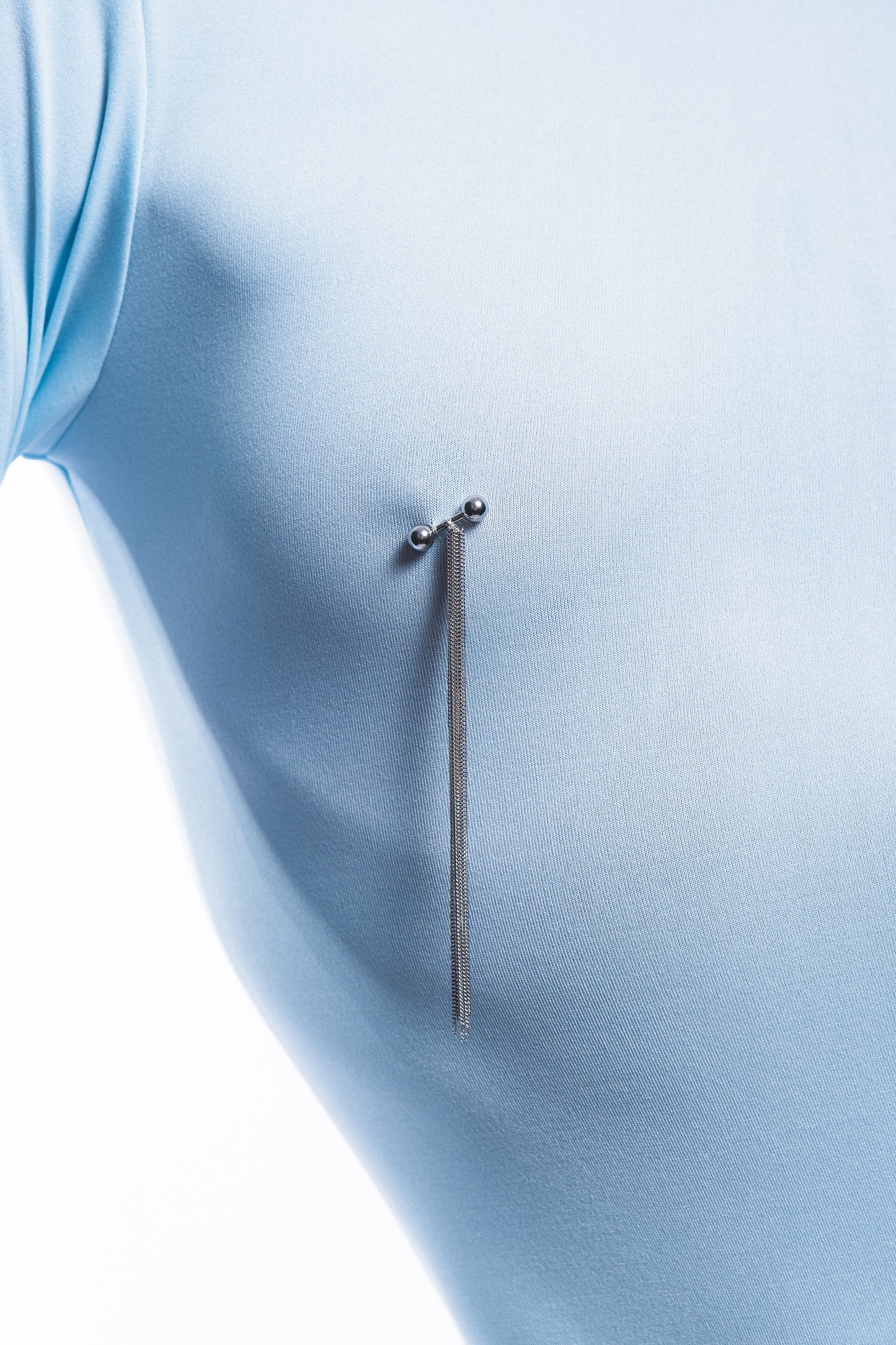 BODY WITH PIERCING - "EL CACHAS" LIGHT BLUE