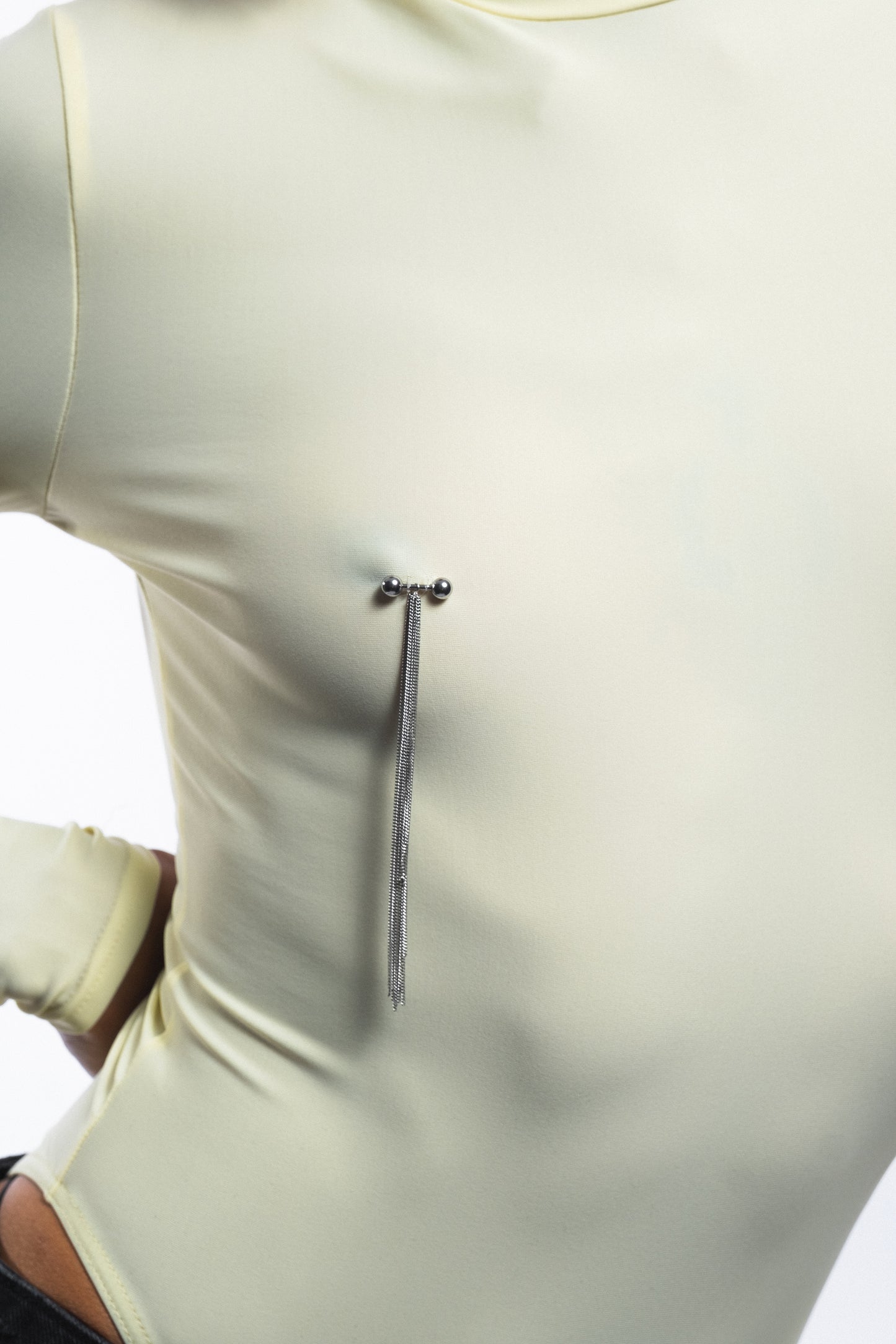 BODY WITH PIERCING - "EL CACHAS" LIGHT YELLOW