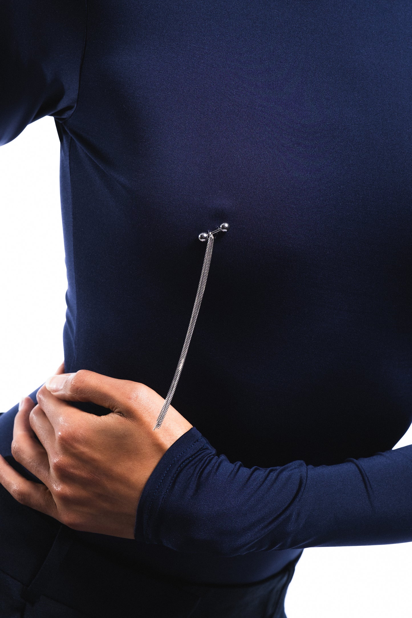 BODY WITH PIERCING - "EL CACHAS" NAVY